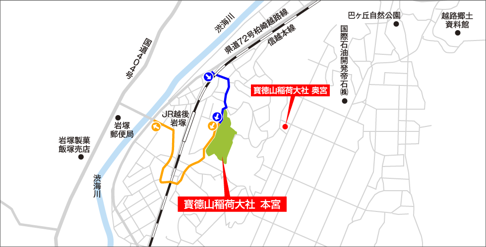 地図画像：年末年始の交通規制について（12/31～1/3）