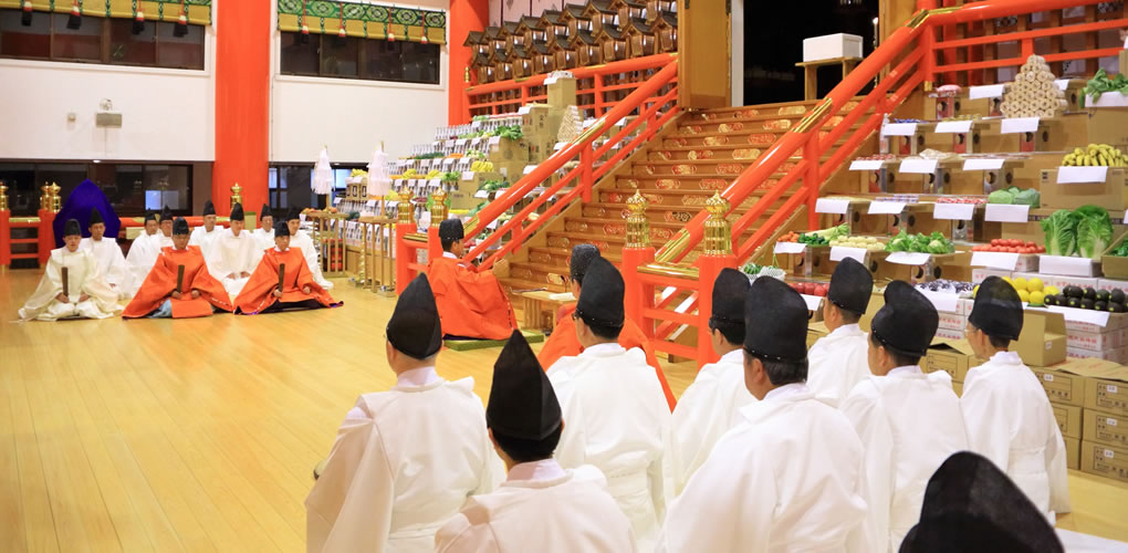 皆様のお願い事をご神前にお届けしますのイメージ